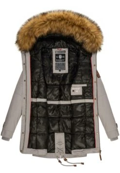 Marikoo Viva- Winterjas - Zinc Grey 10 Marikoo Viva- Winterjas - Zinc Grey -Mooie Dames Jas b436e743ba6c4b9e8f16eb77f4d43671