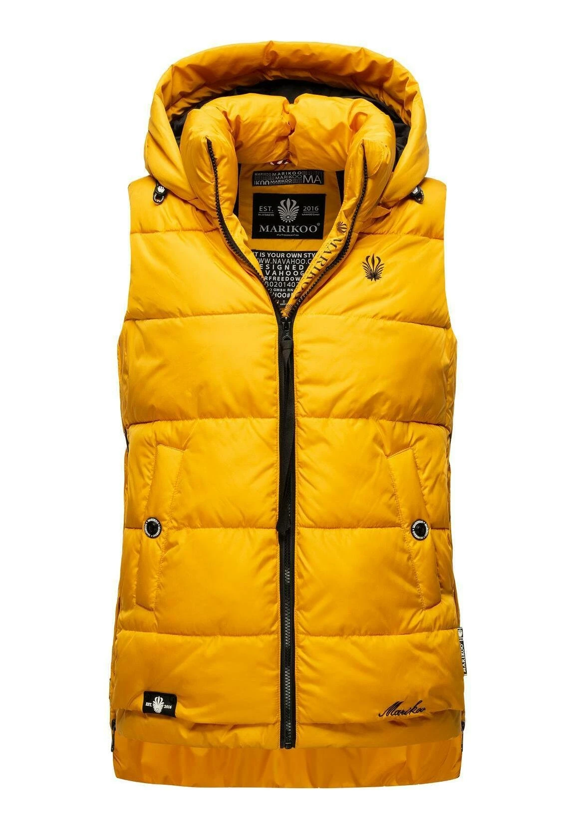 Marikoo Zarinaa - Bodywarmer - Yellow 4 Marikoo Zarinaa - Bodywarmer - Yellow - Afbeelding 4