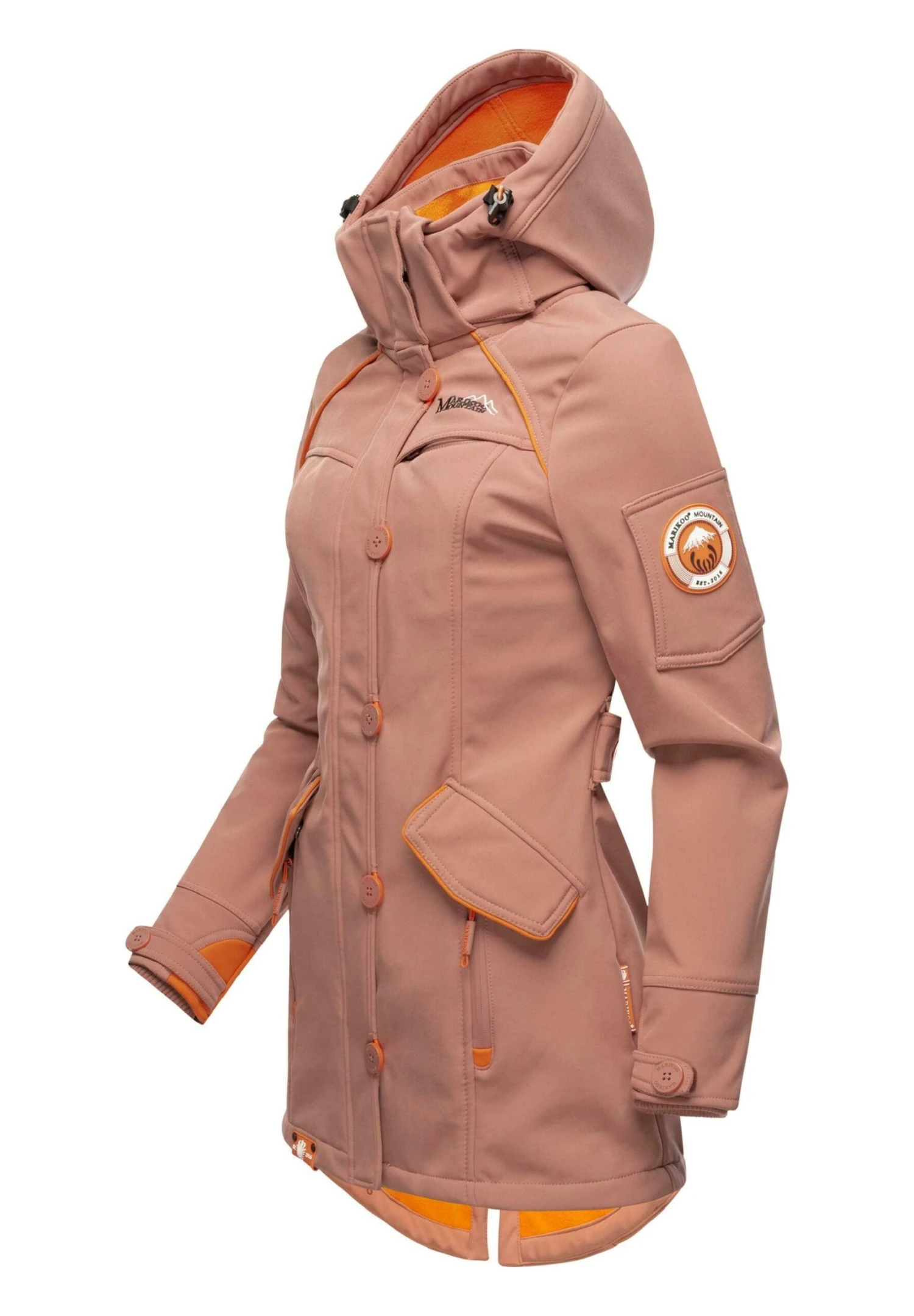 Marikoo Soulinaa - Parka - Terracotta 2 Marikoo Soulinaa - Parka - Terracotta - Afbeelding 2