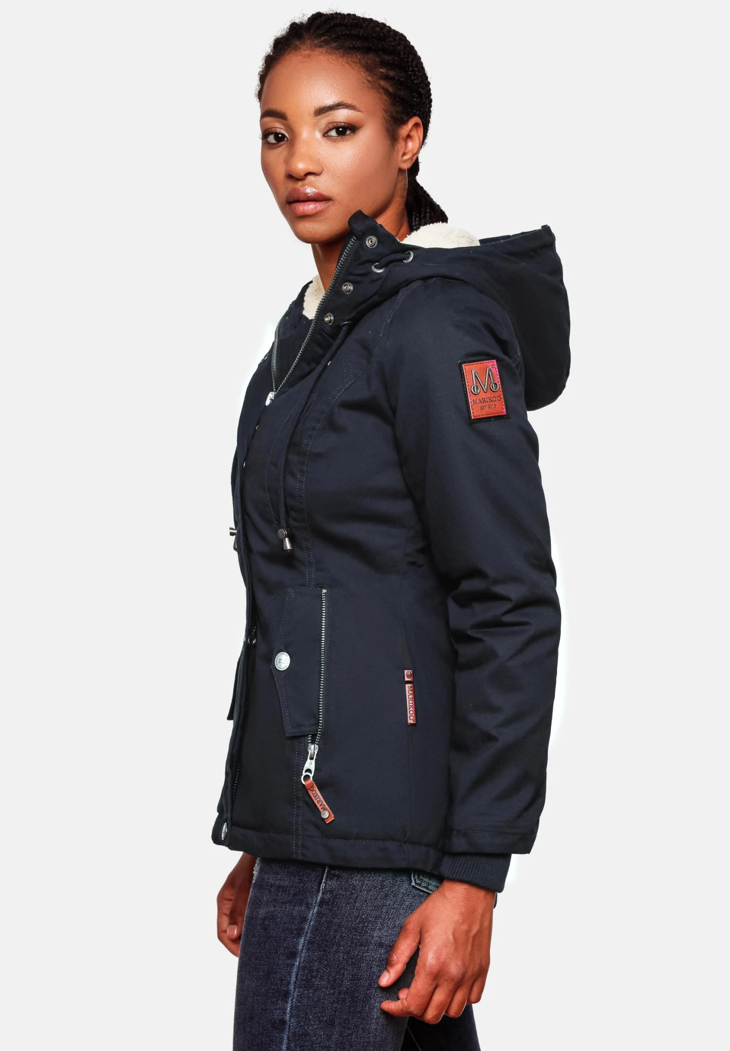 Marikoo Manolya - Winterjas - Blue 7 Marikoo Manolya - Winterjas - Blue - Afbeelding 7