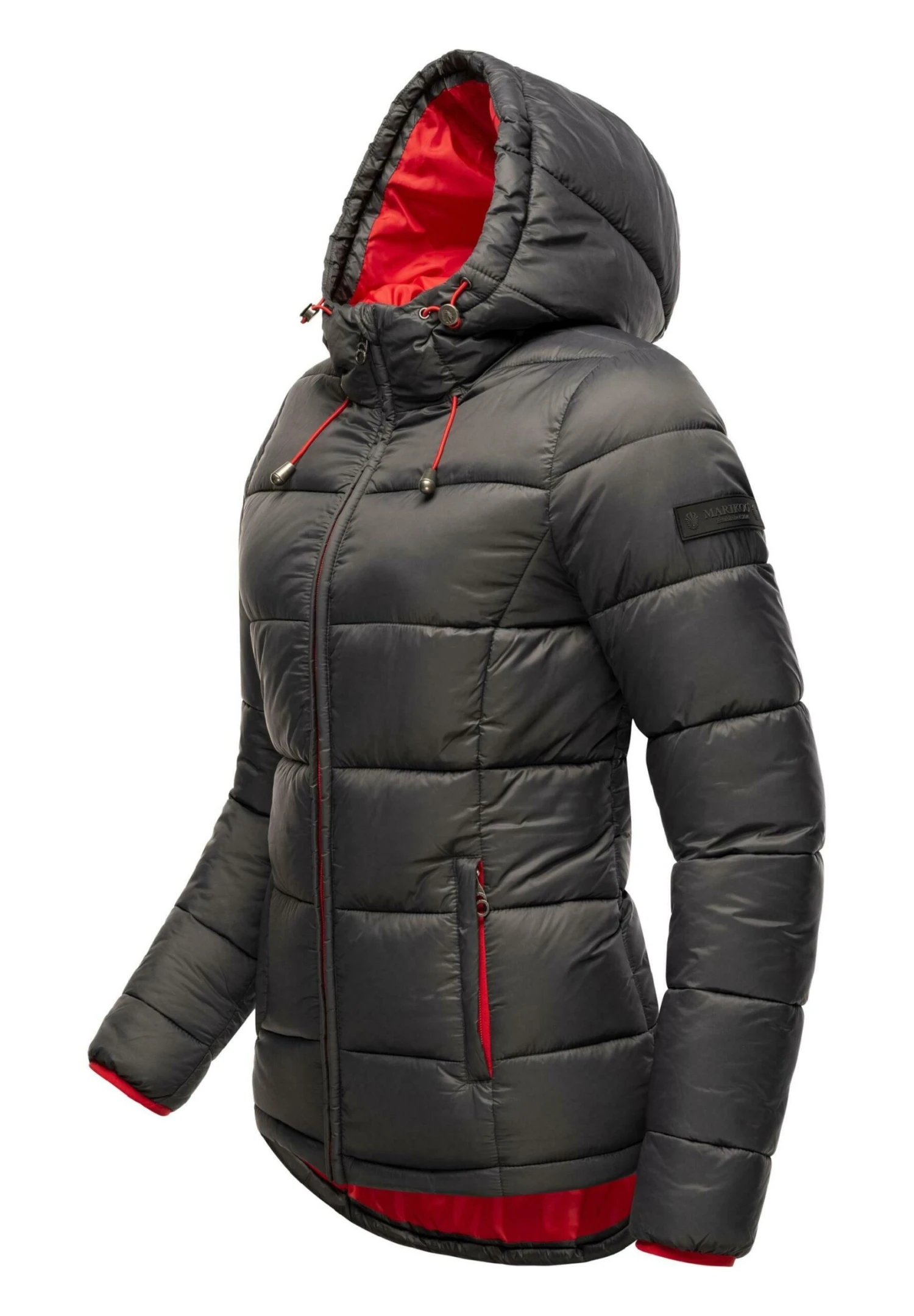 Marikoo Leandraa - Winterjas - Dark Grey 2 Marikoo Leandraa - Winterjas - Dark Grey - Afbeelding 2