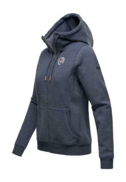 Marikoo Setsunaa - Sweater Met Rits - Dustybluemelange 15 Marikoo Setsunaa - Sweater Met Rits - Dustybluemelange -Mooie Dames Jas c4515b4be85242bbaaaf0d75f5f62050