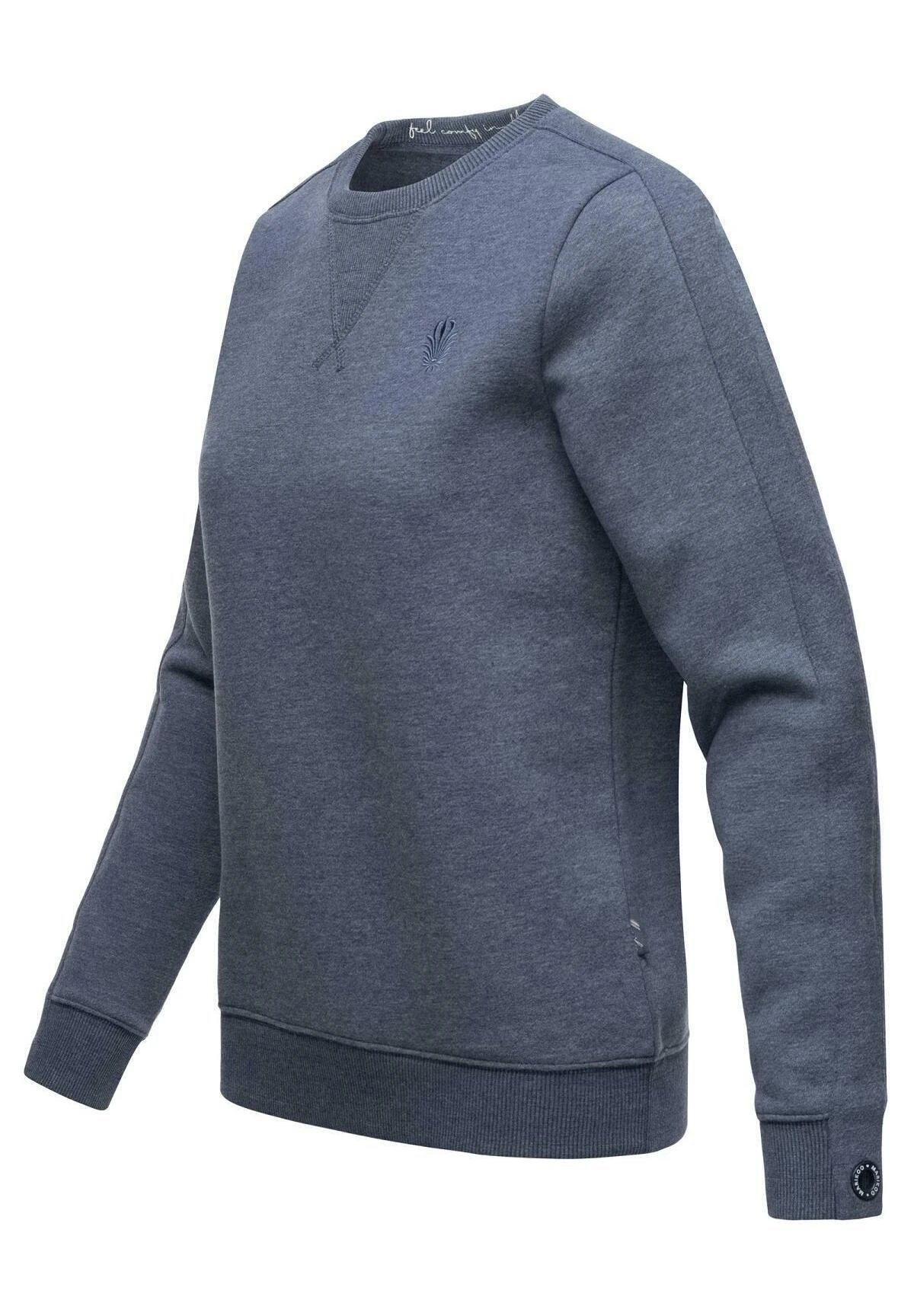 Marikoo Umikoo - Sweater - Dusty Blue Melange 2 Marikoo Umikoo - Sweater - Dusty Blue Melange - Afbeelding 2