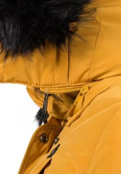 Marikoo Vanilla - Winterjas - Yellow -Mooie Dames Jas c4f8ac0c94ec4f0d8b544902bb257d1a