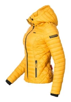 Marikoo Samtpfote - Jas - Yellow -Mooie Dames Jas c5735e40c3344d03ba6025219a7ce4cc