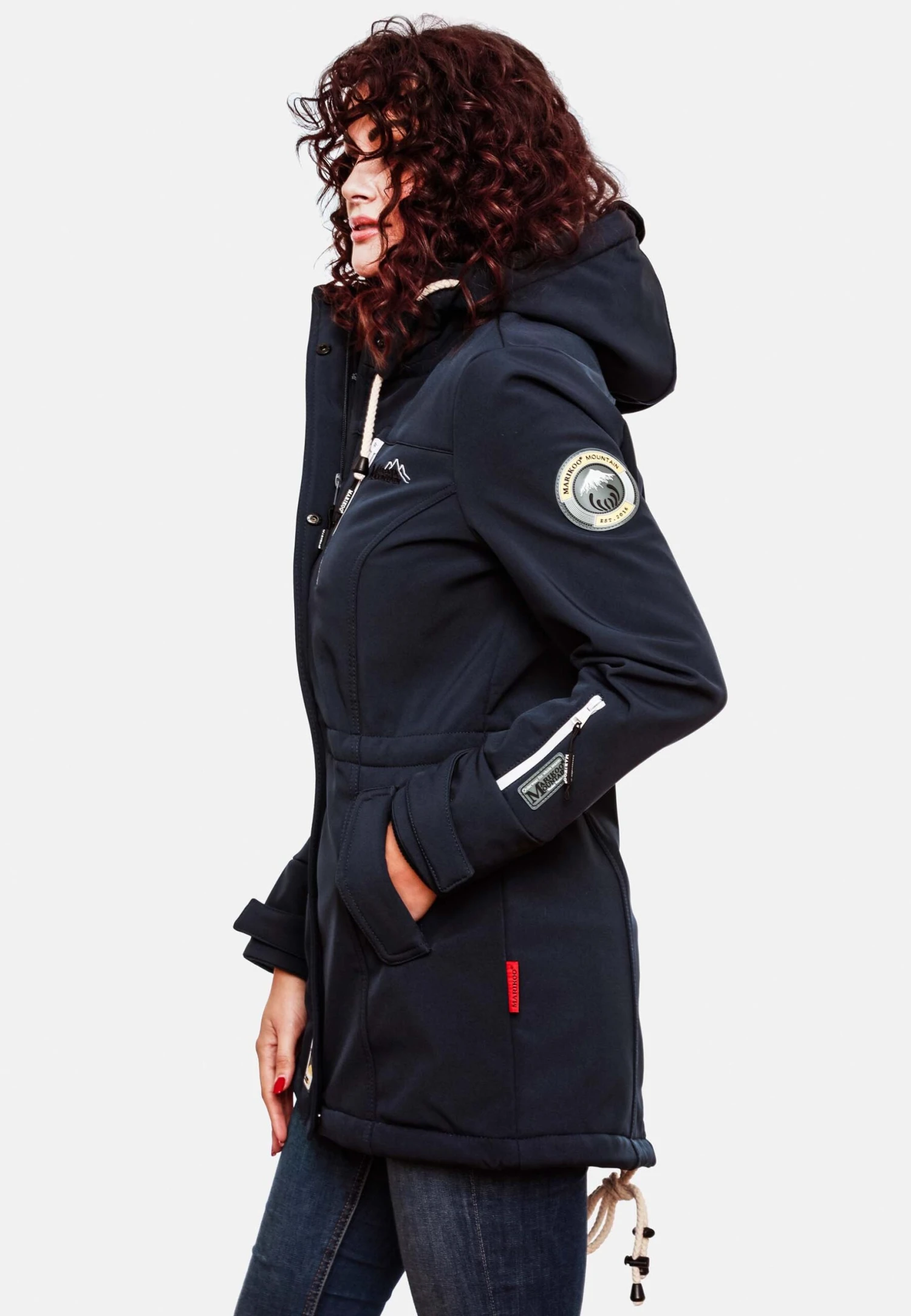 Marikoo Zimtzicke - Parka - Blue 3 Marikoo Zimtzicke - Parka - Blue - Afbeelding 3