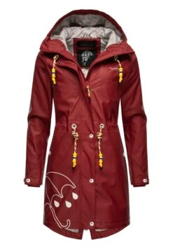 Marikoo Dancing Umbrella - Regenjas - Blood Red 9 Marikoo Dancing Umbrella - Regenjas - Blood Red -Mooie Dames Jas c8983b68da3b4f61a2acce05f0a7f509