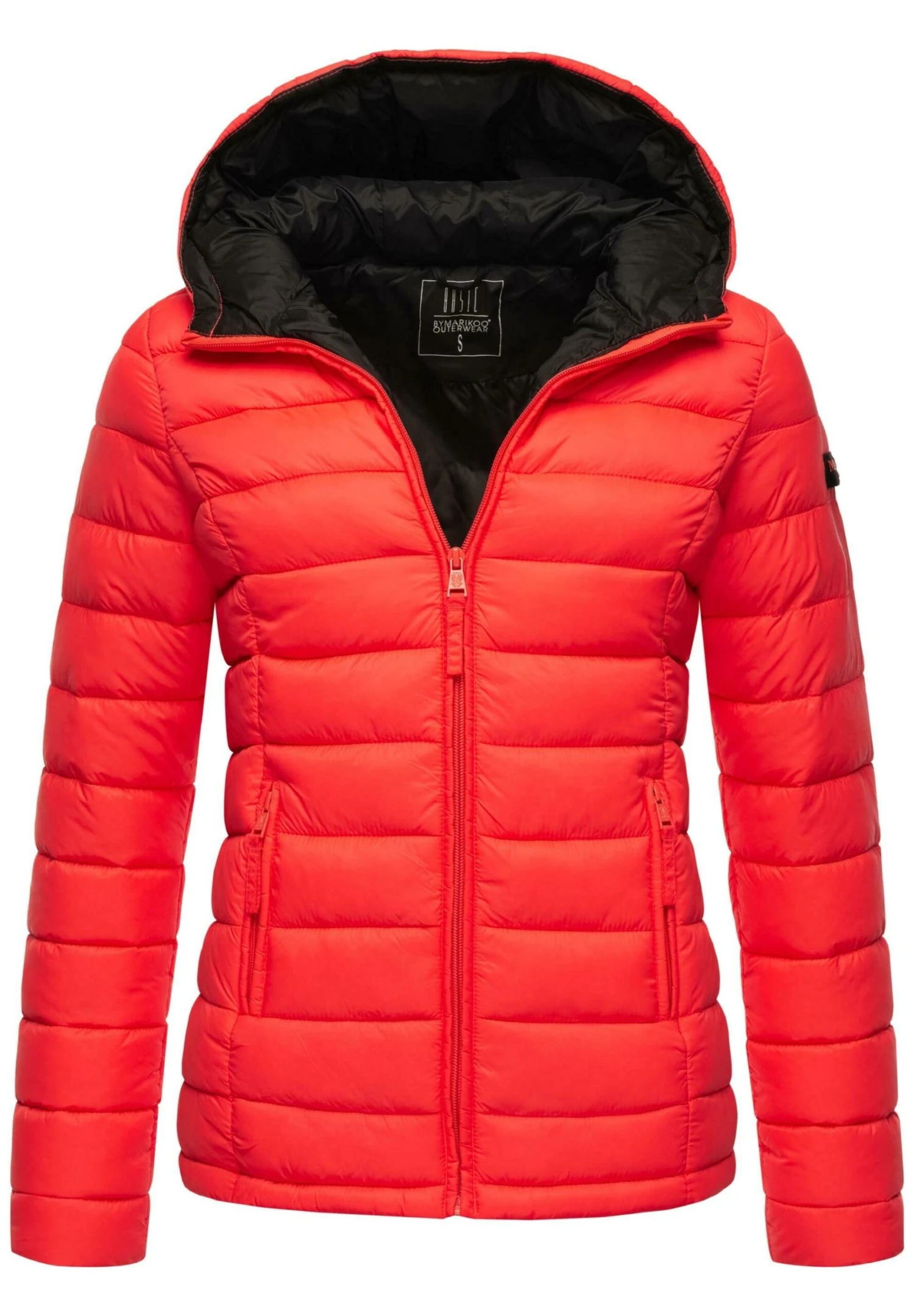Marikoo Lucy - Winterjas - Neon Coral 1 Marikoo Lucy - Winterjas - Neon Coral