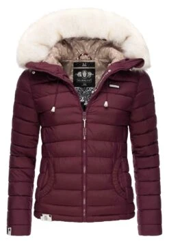 Marikoo Winterjas - Dark Red Melange 12 Marikoo Winterjas - Dark Red Melange -Mooie Dames Jas c99148fdd787483bb72a18c29488f8c1