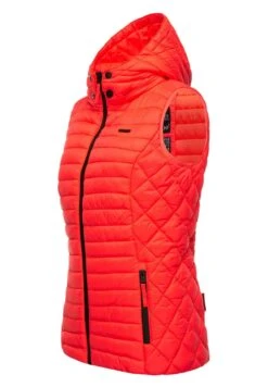 Marikoo Hasenpfote - Bodywarmer - Neon Coral 17 Marikoo Hasenpfote - Bodywarmer - Neon Coral -Mooie Dames Jas c9d5f09a0e22423f9ae7557f212cbb36