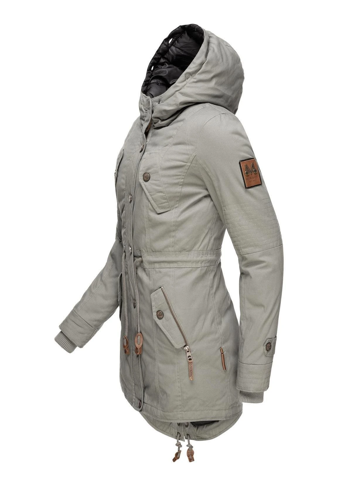 Marikoo Viva- Winterjas - Gray 4 Marikoo Viva- Winterjas - Gray - Afbeelding 4