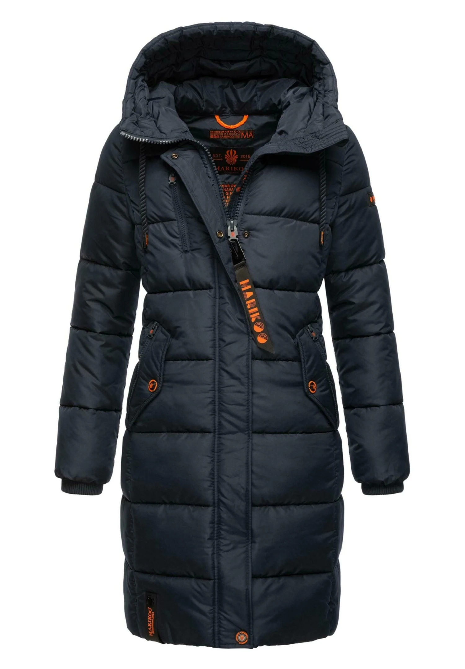 Marikoo Yuikoo - Winterjas - Dark Blue 3 Marikoo Yuikoo - Winterjas - Dark Blue - Afbeelding 3