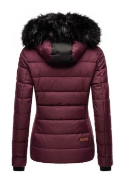 Marikoo Unique - Winterjas - Dark Red Melange -Mooie Dames Jas cd9189bacada401fa754f854e9f94e96