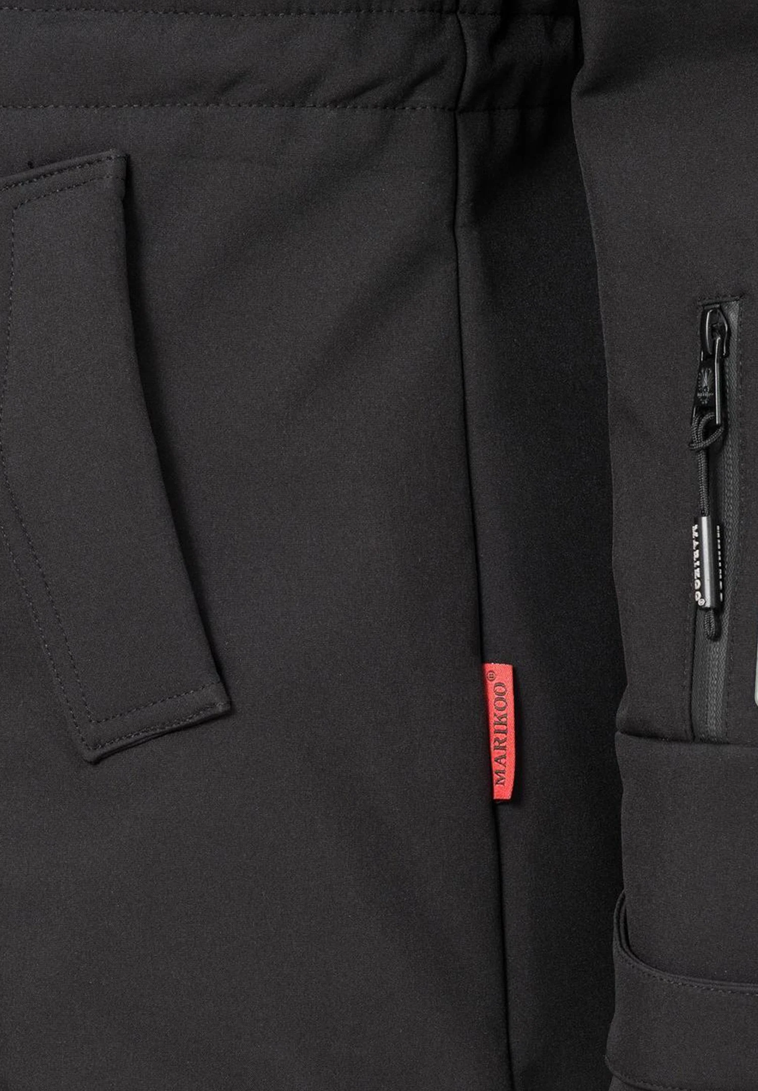 Marikoo Zimtzicke - Parka - Black 5 Marikoo Zimtzicke - Parka - Black - Afbeelding 5