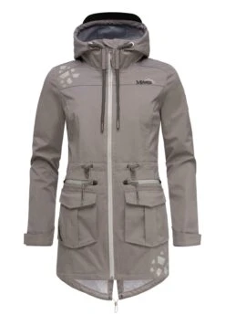 Marikoo Ulissaa - Regenjas - Grey 8 Marikoo Ulissaa - Regenjas - Grey -Mooie Dames Jas d1efe284edb94eb595ce251dd1726f82