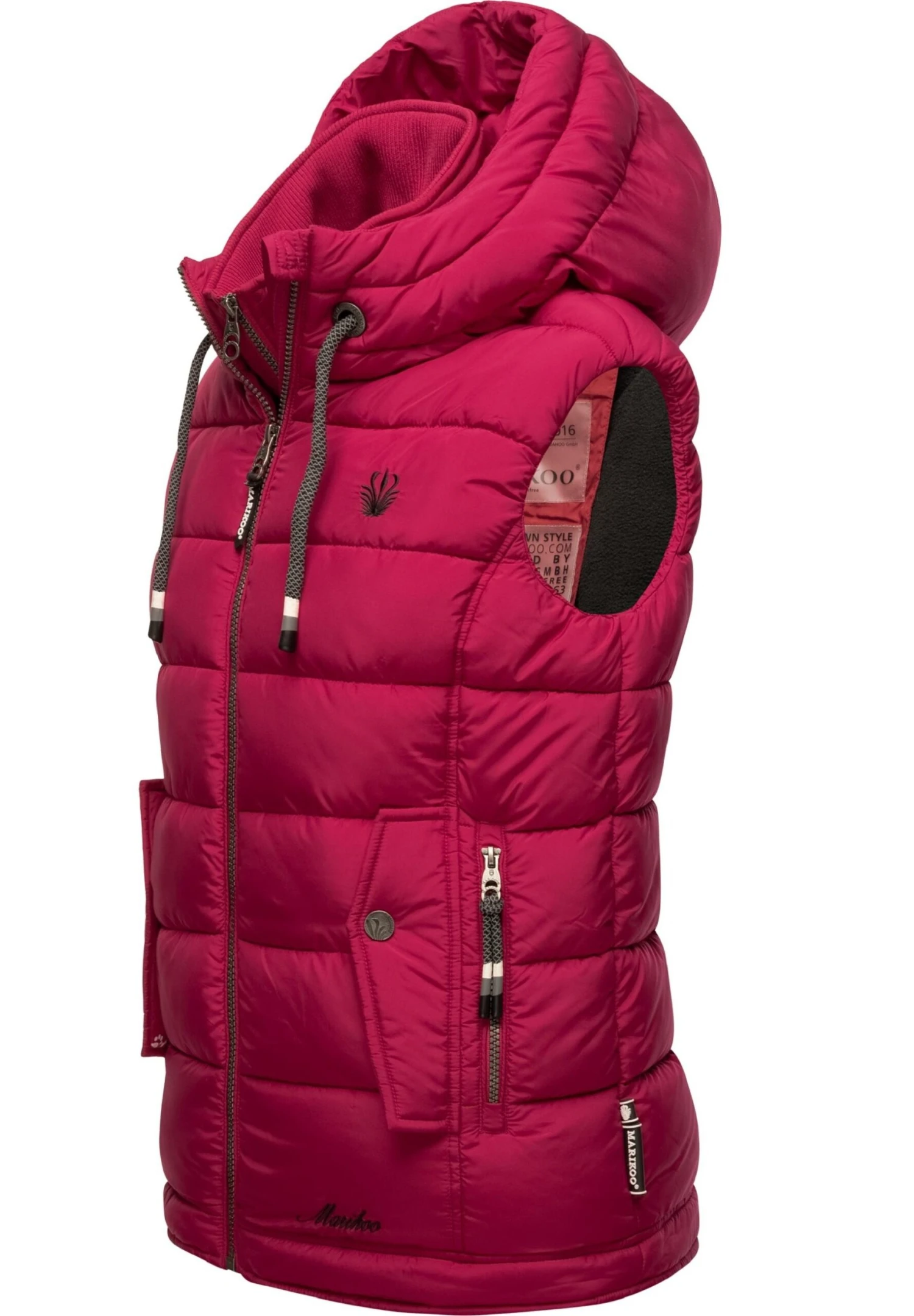Marikoo Taisaa - Bodywarmer - Fuchsia 5 Marikoo Taisaa - Bodywarmer - Fuchsia - Afbeelding 5