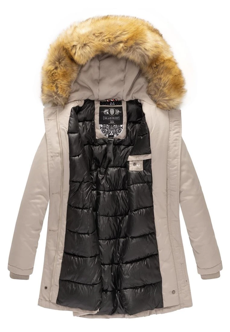 Marikoo Karmaa - Winterjas - Beige 3 Marikoo Karmaa - Winterjas - Beige - Afbeelding 3
