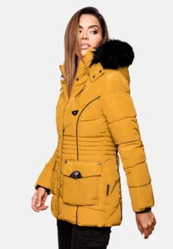 Marikoo Vanilla - Winterjas - Yellow -Mooie Dames Jas d48a694bb11b49c7af4ddd9b9fb056c0