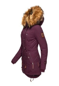 Marikoo Viva- Winterjas - Burgundy 8 Marikoo Viva- Winterjas - Burgundy -Mooie Dames Jas d702cc8410094d7d9fb3768f61112846