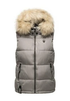 Marikoo Bodywarmer - Grey 8 Marikoo Bodywarmer - Grey -Mooie Dames Jas d7643edefde043868963e1b3ecab4c1b