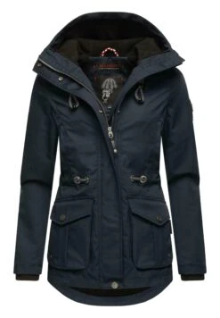 Marikoo Babetaa- Parka - Dark Blue 9 Marikoo Babetaa- Parka - Dark Blue -Mooie Dames Jas da7f0785032a4663aba04a1d5d634dab