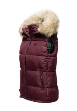 Marikoo Bodywarmer - Wine -Mooie Dames Jas dc2804f876344877a4f62a45697f48be
