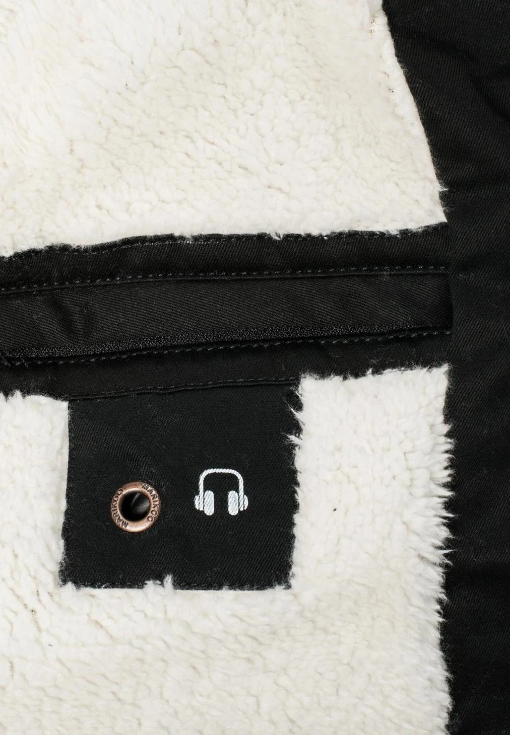 Marikoo Manolya - Winterjas - Black 8 Marikoo Manolya - Winterjas - Black - Afbeelding 8