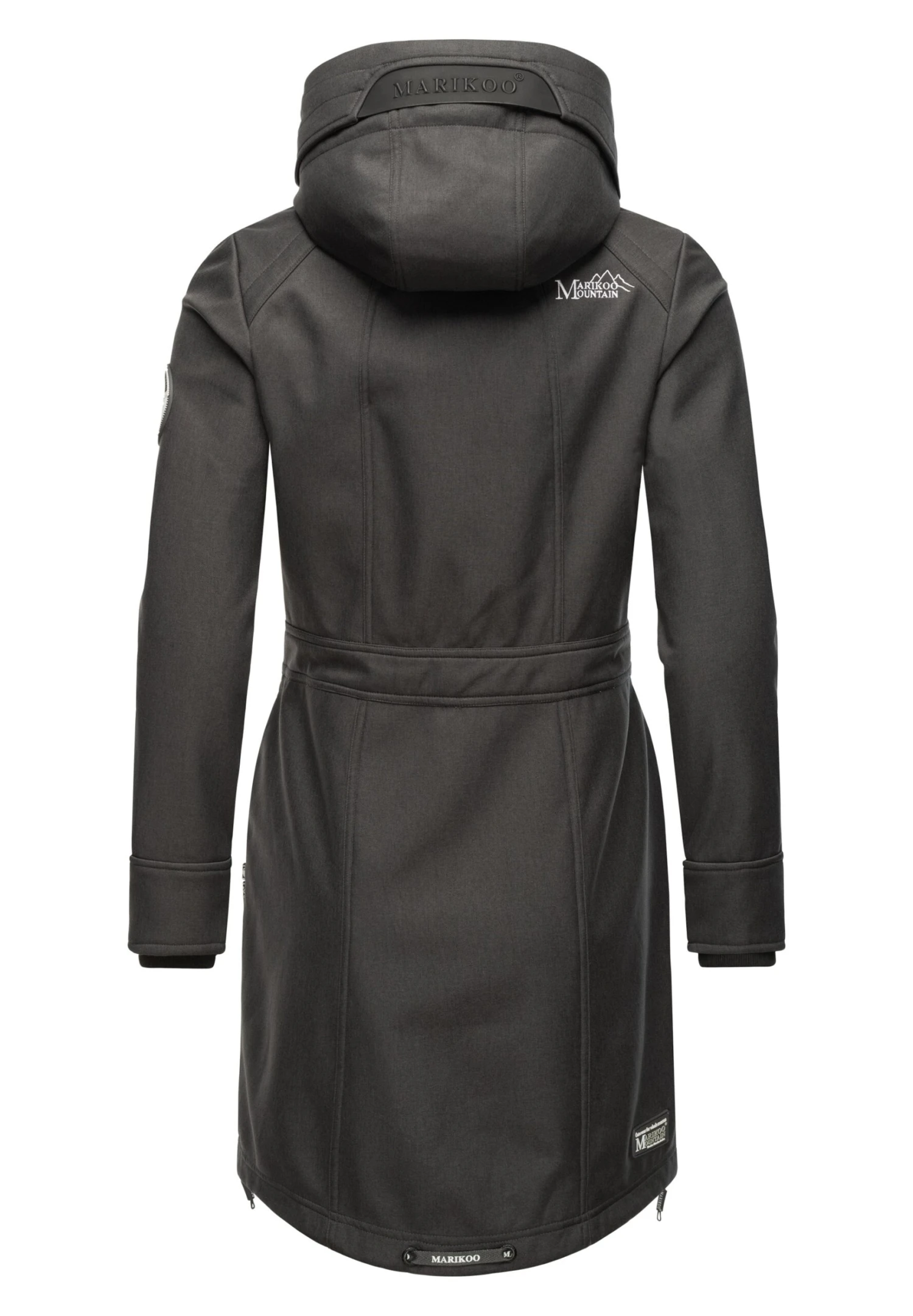 Marikoo Racquelle - Parka - Dark Grey 5 Marikoo Racquelle - Parka - Dark Grey - Afbeelding 5