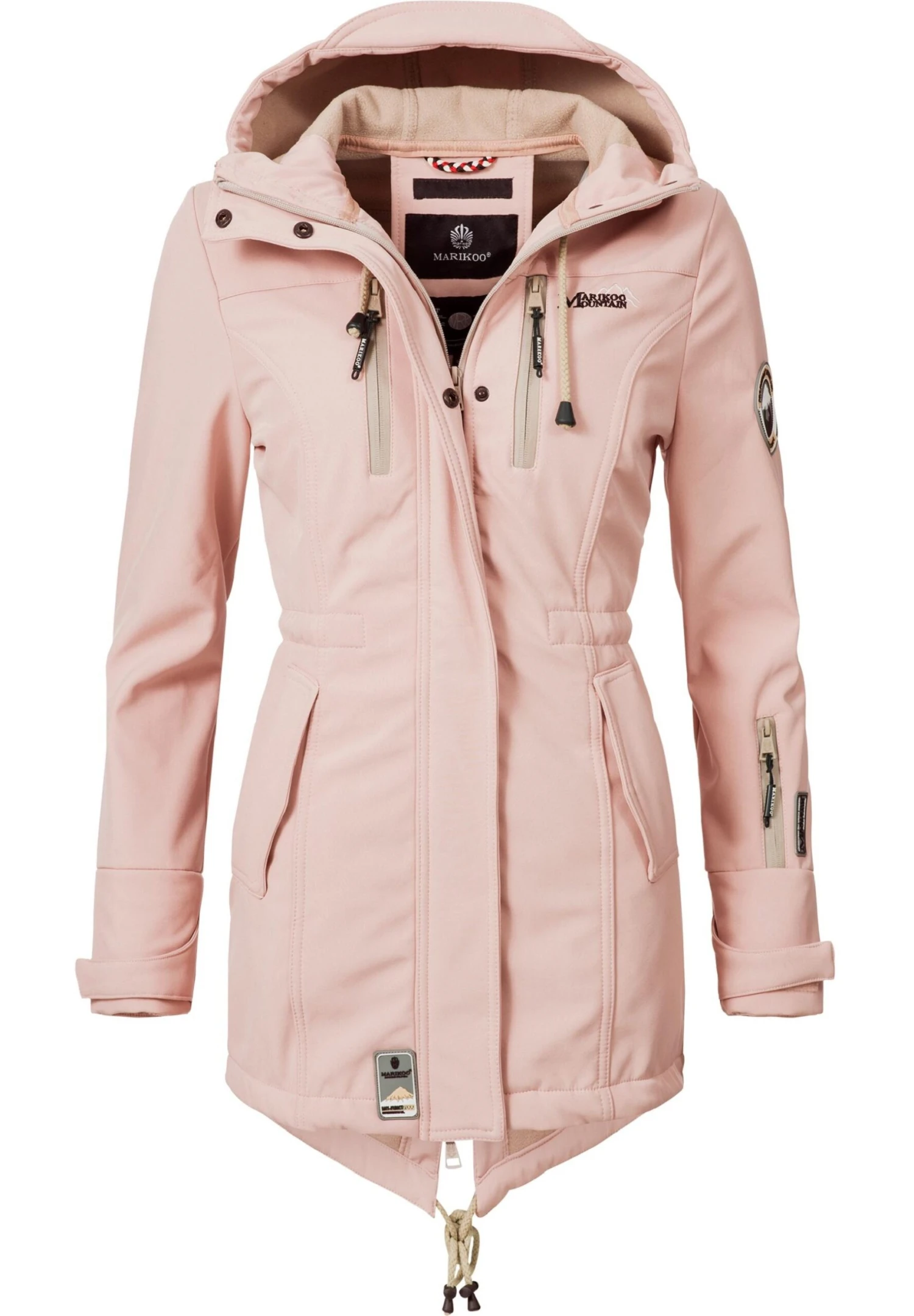 Marikoo Zimtzicke - Parka - Pink 5 Marikoo Zimtzicke - Parka - Pink - Afbeelding 5