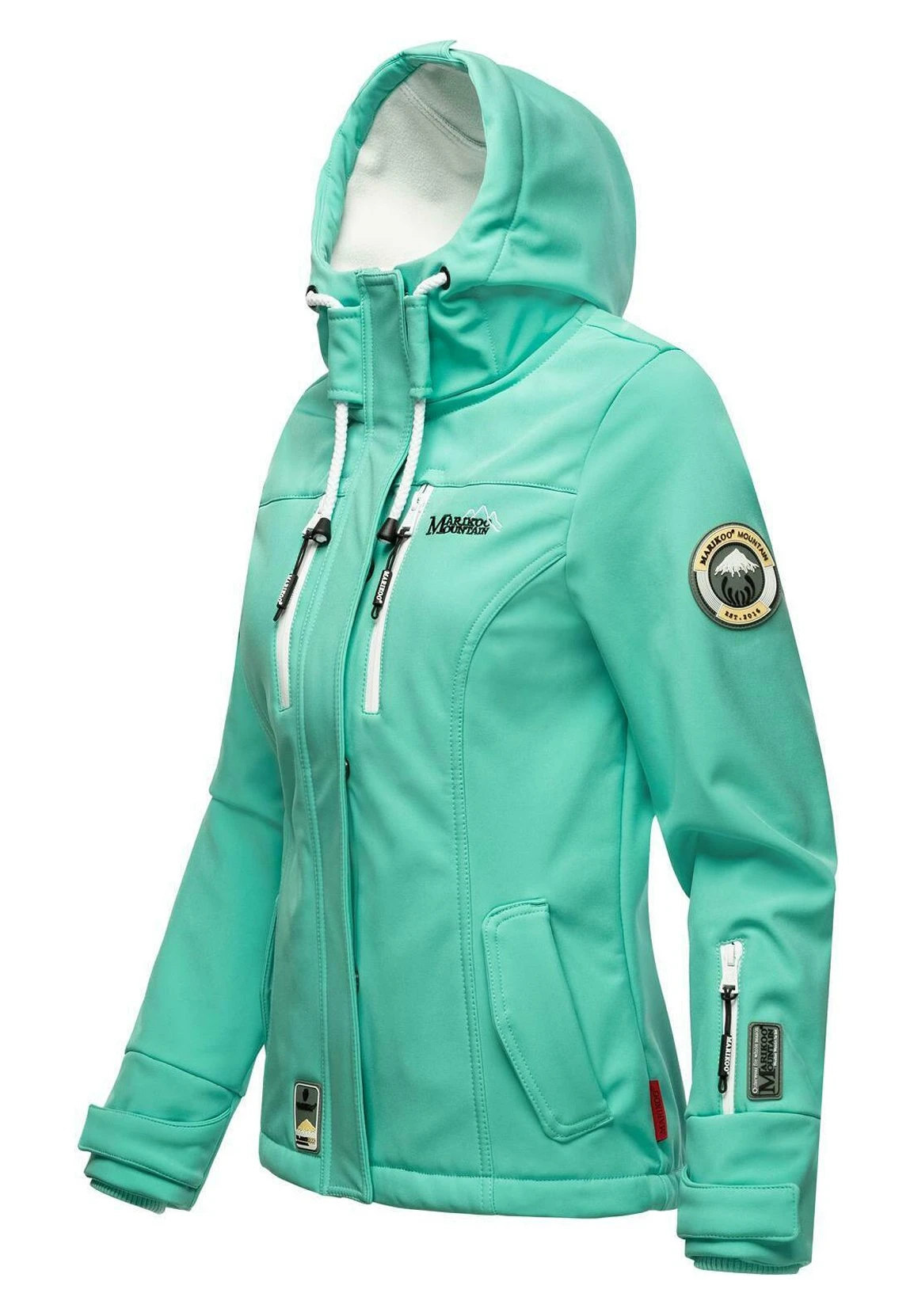 Marikoo Funktions - Outdoorjas - Aqua Green 9 Marikoo Funktions - Outdoorjas - Aqua Green - Afbeelding 9