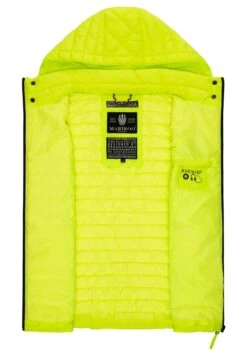 Marikoo Hasenpfote - Bodywarmer - Neon Green -Mooie Dames Jas e39df7a9ed234ee98fdc63912aa4f6bb
