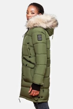 Marikoo Chaskaa - Winterjas - Olive 11 Marikoo Chaskaa - Winterjas - Olive -Mooie Dames Jas e44430ab891d4f039e8b3741a0f57bcc