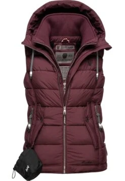 Marikoo Taisaa - Bodywarmer - Wine 11 Marikoo Taisaa - Bodywarmer - Wine -Mooie Dames Jas ea162c8d7d6c4849a290634fc4200b8c