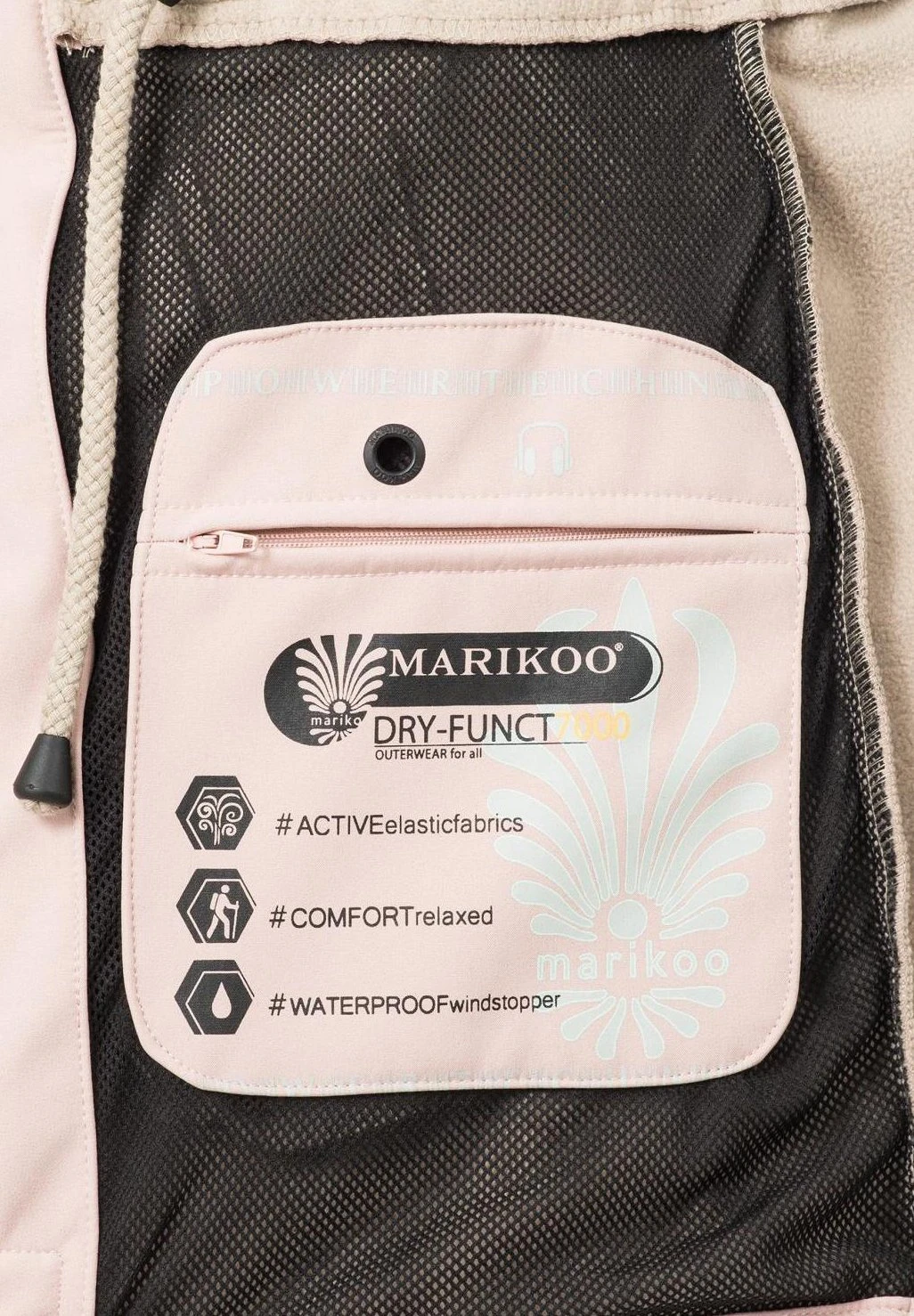 Marikoo Zimtzicke - Parka - Pink 8 Marikoo Zimtzicke - Parka - Pink - Afbeelding 8