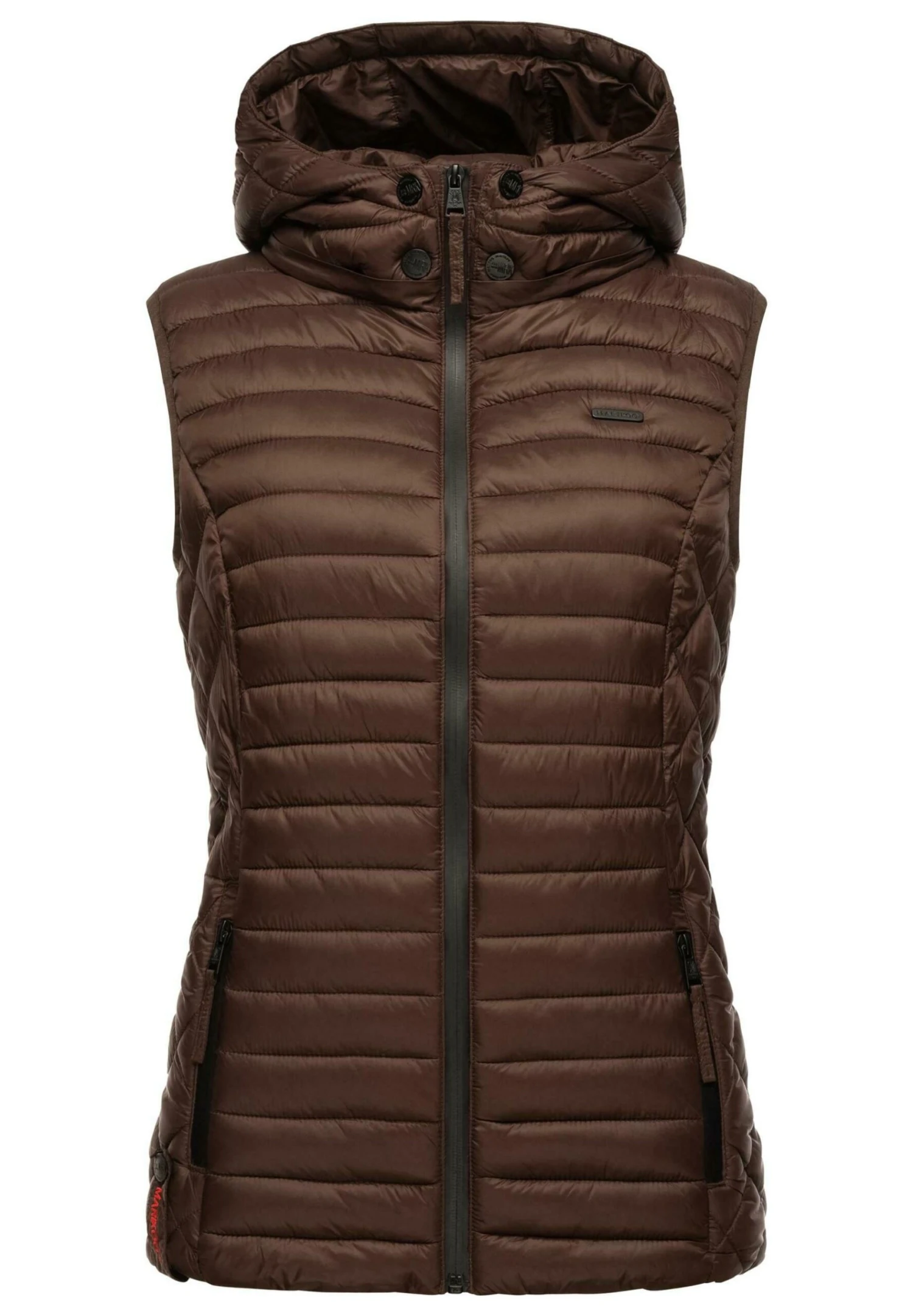 Marikoo Hasenpfote - Bodywarmer - Dark Choco 1 Marikoo Hasenpfote - Bodywarmer - Dark Choco