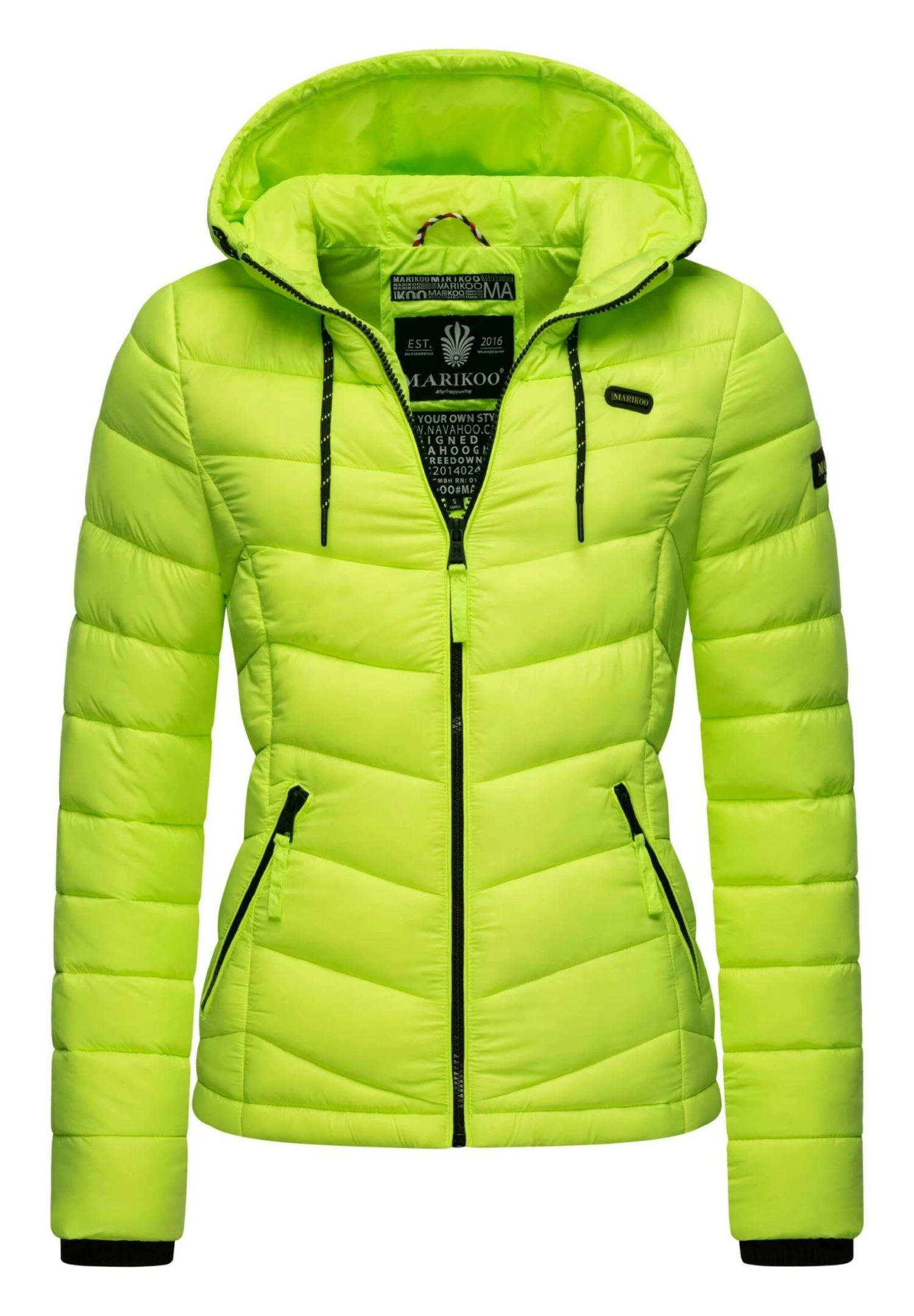 Marikoo Kuala - Jas - Neon Green 5 Marikoo Kuala - Jas - Neon Green - Afbeelding 5