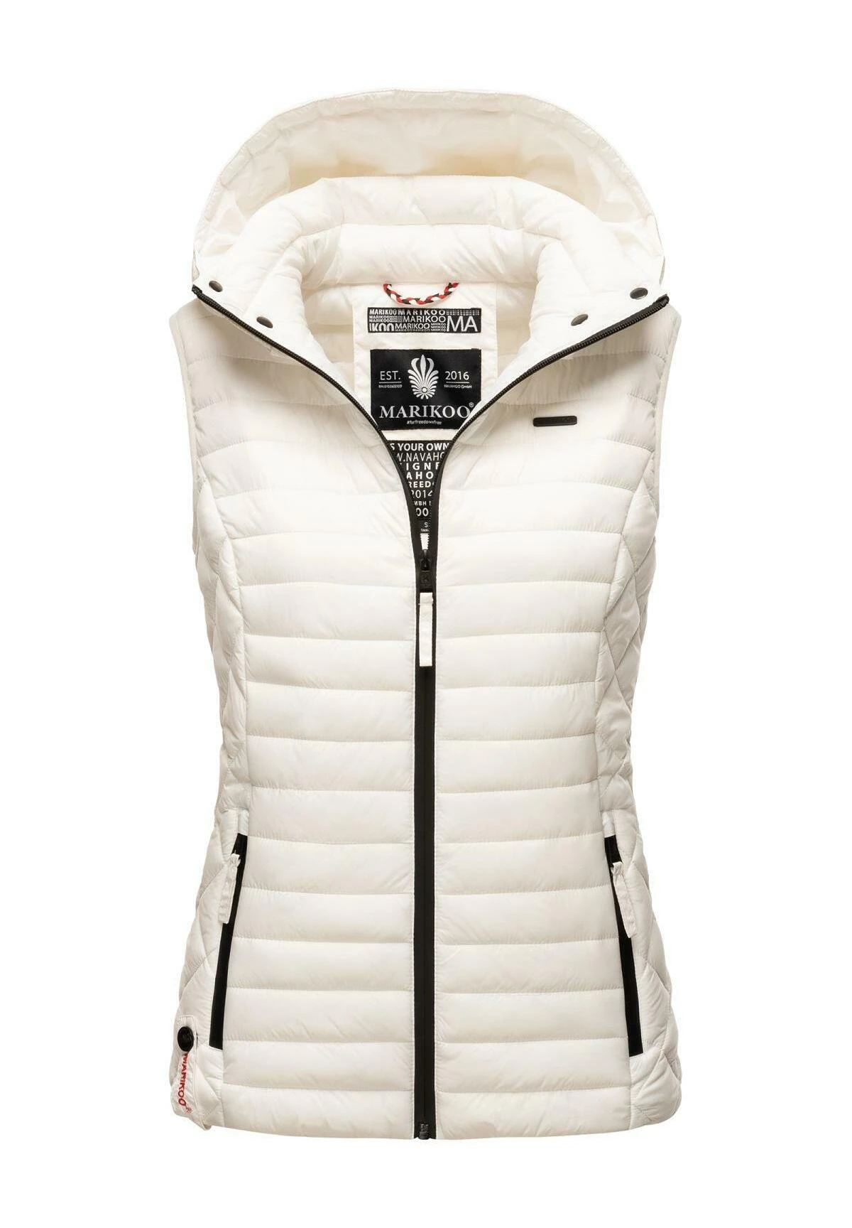 Marikoo Hasenpfote - Bodywarmer - Offwhite 1 Marikoo Hasenpfote - Bodywarmer - Offwhite