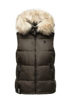 Marikoo Bodywarmer - Anthracite 8 Marikoo Bodywarmer - Anthracite -Mooie Dames Jas f218a47547da45a48d39f564dc81123a
