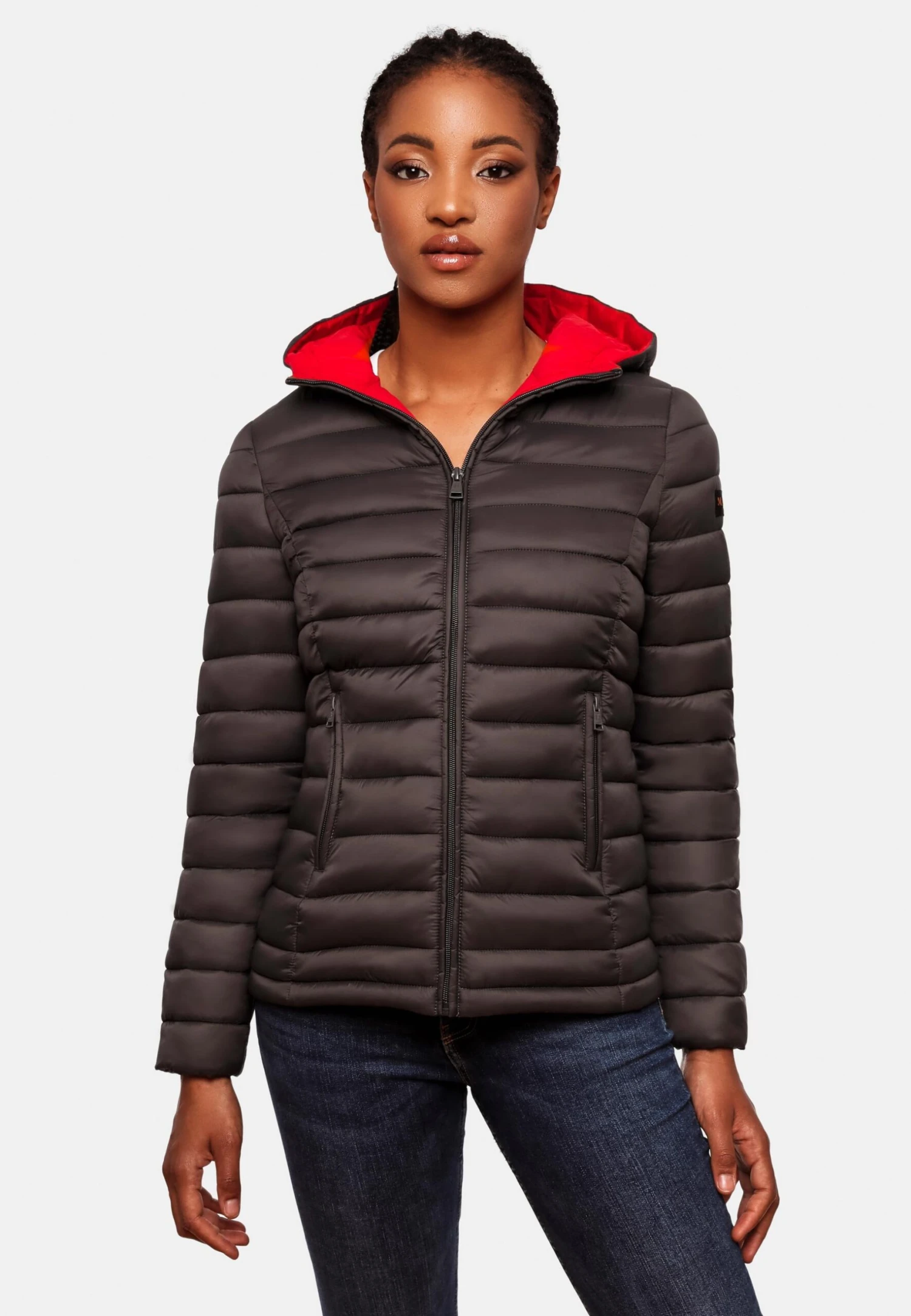 Marikoo Lucy - Winterjas - Anthracite 1 Marikoo Lucy - Winterjas - Anthracite