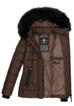 Marikoo Unique - Winterjas - Dark Choco -Mooie Dames Jas f3e6378e11cb433faed4ebfa022c0542