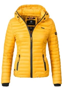 Marikoo Samtpfote - Jas - Yellow -Mooie Dames Jas f4e61037464842a1b3481854a3257c5d