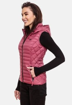 Marikoo Hasenpfote - Bodywarmer - Berry 12 Marikoo Hasenpfote - Bodywarmer - Berry -Mooie Dames Jas f5ae4739f1224802b47f768de53db8c8