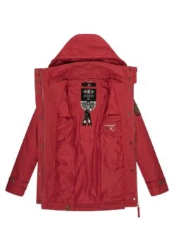 Marikoo Nyokoo - Parka - Red -Mooie Dames Jas f79d7f162d7142cdbd35da2b892964c5