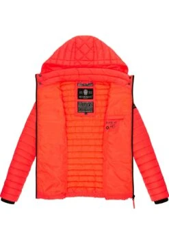 Marikoo Samtpfote - Jas - Neon Coral 7 Marikoo Samtpfote - Jas - Neon Coral -Mooie Dames Jas fbca0279c3ea4171914d8f098fe7836c