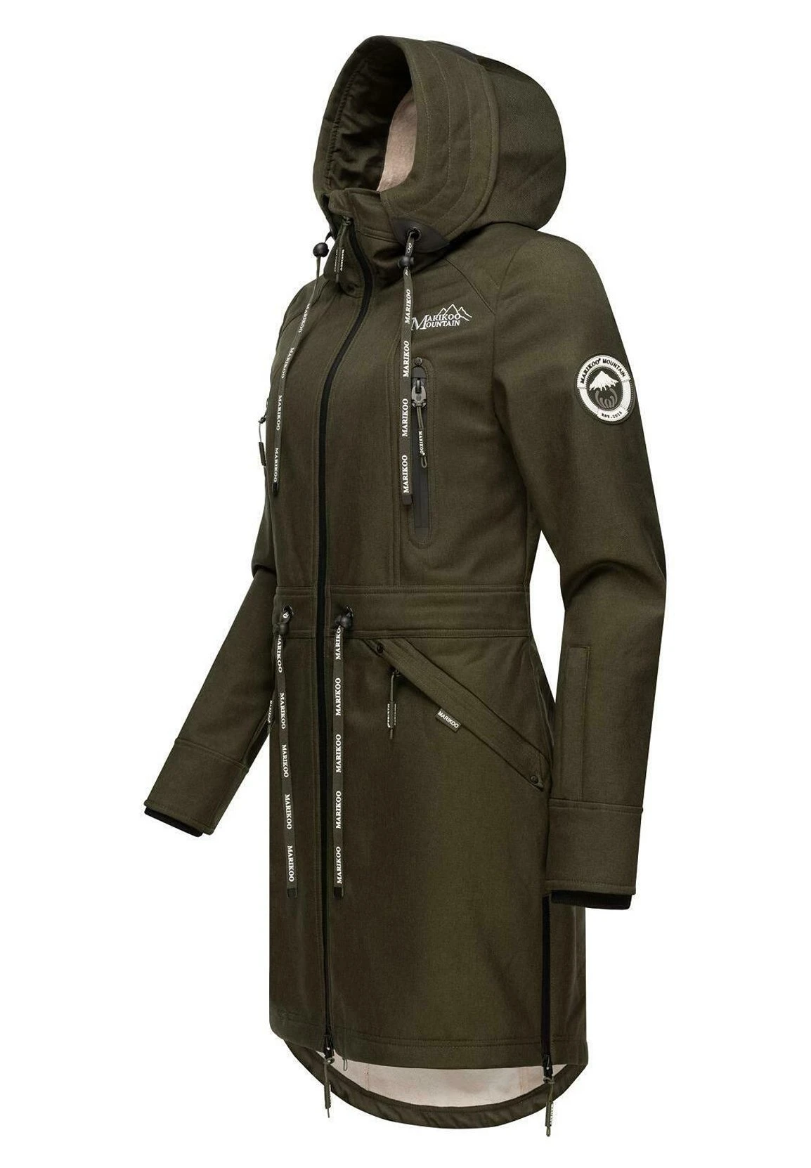 Marikoo Racquelle - Parka - Olive 7 Marikoo Racquelle - Parka - Olive - Afbeelding 7