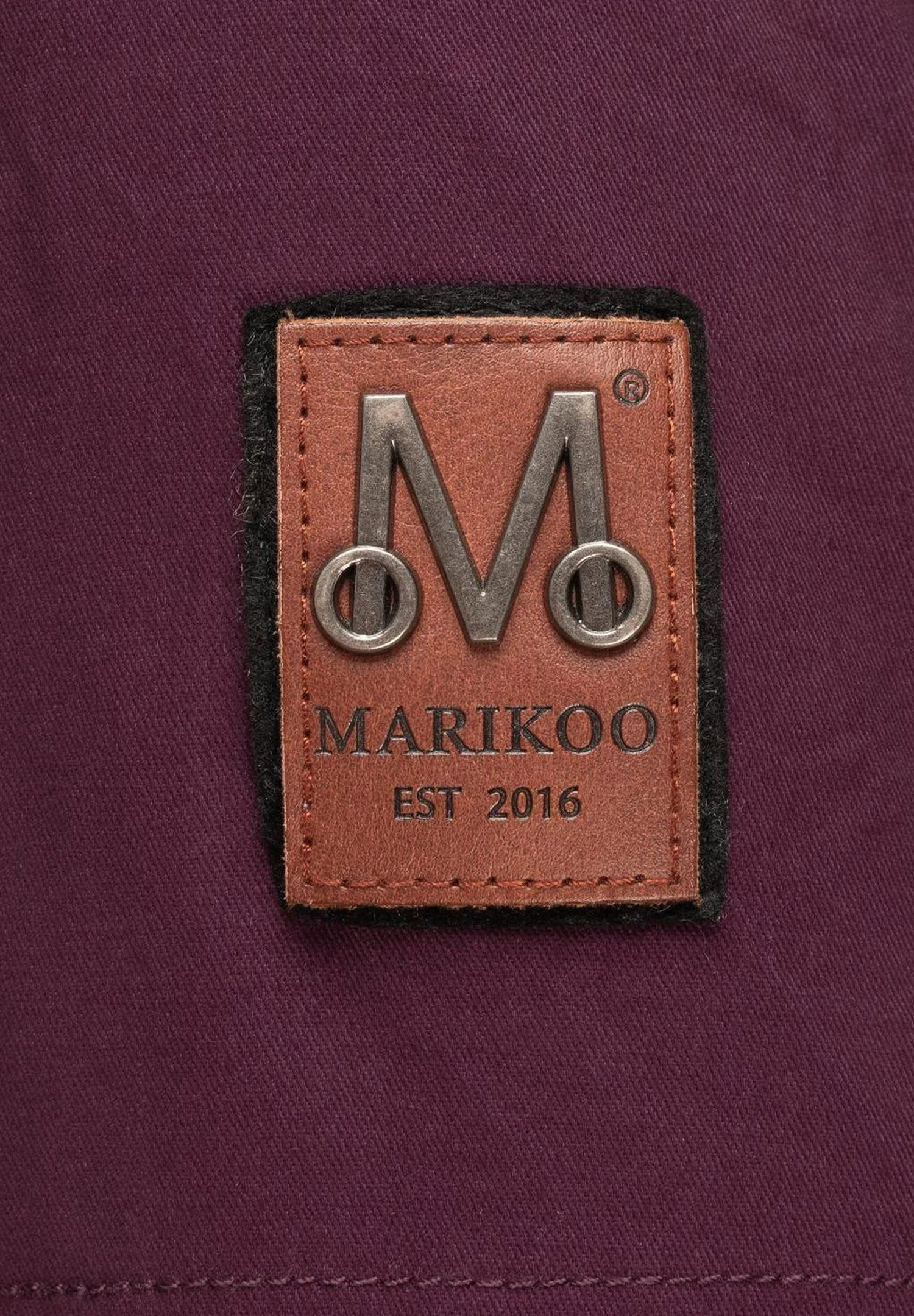 Marikoo Viva- Winterjas - Burgundy 6 Marikoo Viva- Winterjas - Burgundy - Afbeelding 6