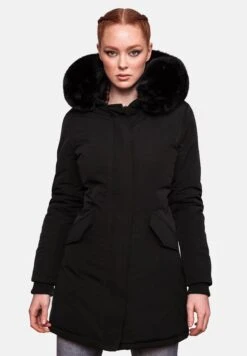 Marikoo Karmaa - Winterjas - Black With Black Fur 10 Marikoo Karmaa - Winterjas - Black With Black Fur -Mooie Dames Jas fe075963f0b44766a5b45cc3ad67007c
