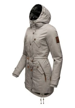 Marikoo Viva- Winterjas - Zinc Grey 9 Marikoo Viva- Winterjas - Zinc Grey -Mooie Dames Jas ff7a93d642b44fbba450770e4fad1963