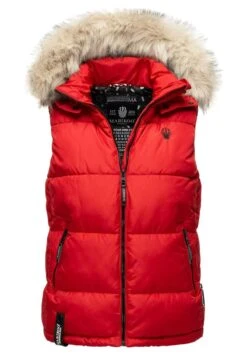 Marikoo Bodywarmer - Red -Mooie Dames Jas ffbbb686848e4a7196e430573b1260c8